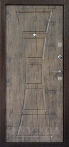 Фото  Стальная дверь МДФ №75 с отделкой МДФ ПВХ