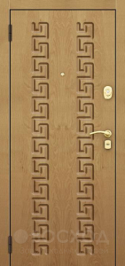 Светлая наружная входная дверь №19 - фото №2