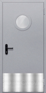 Фото стальная дверь Дверь противопожарная от задымленности №19 с отделкой Нитроэмаль