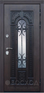 Фото стальная дверь Парадная дверь №387 с отделкой Массив дуба