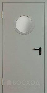 Фото  Стальная дверь Противопожарная дверь для лестничных клеток №7 с отделкой Нитроэмаль